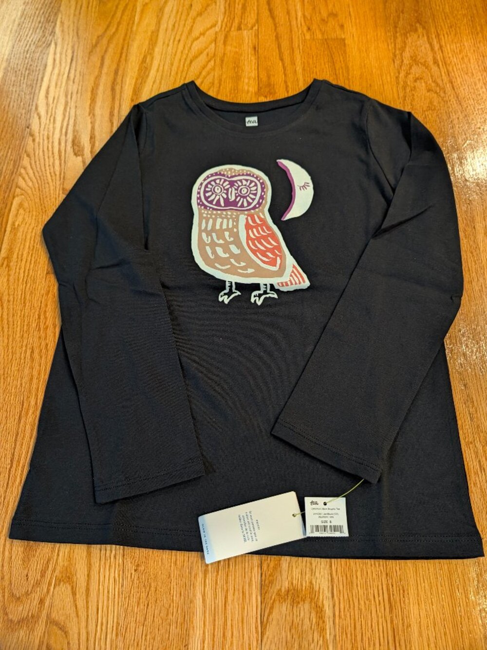 Girls Tea Collection Long Sleeve Shirt (Size 8)